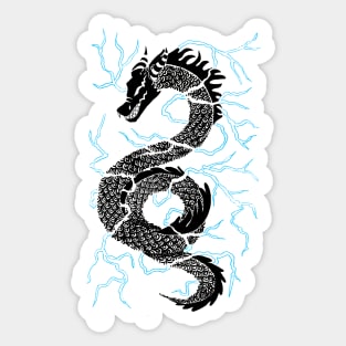 Lightning Dragon Sticker